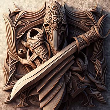 3D модель Игра Infinity Blade 3 (STL)